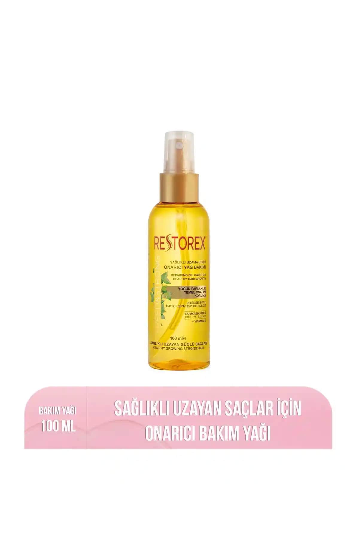 Restorex Saç Bakım Yağı: Doğal İçeriklerle Saçlarınızı Güçlendiren Onarıcı Çözüm