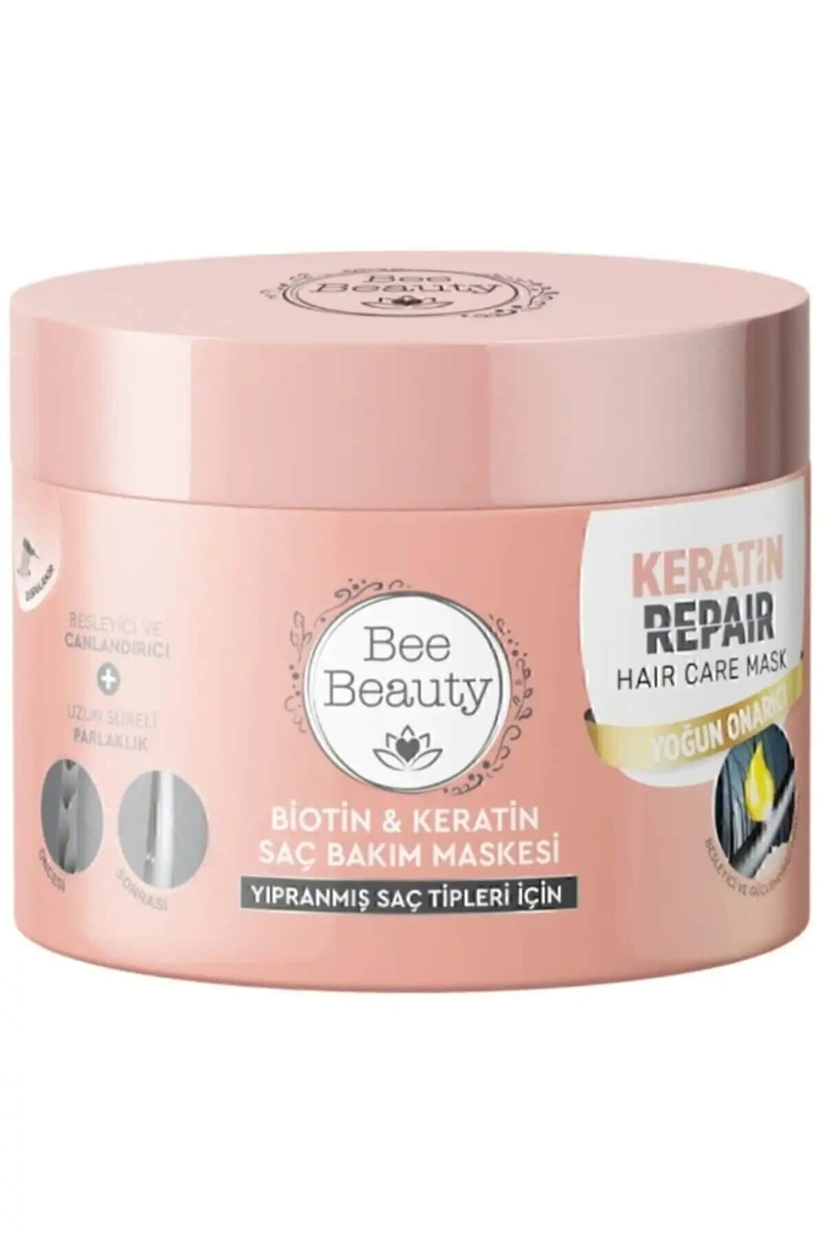 2025'te Bee Beauty Biotin & Keratin Saç Maskesi ile Saçlarınız Canlansın