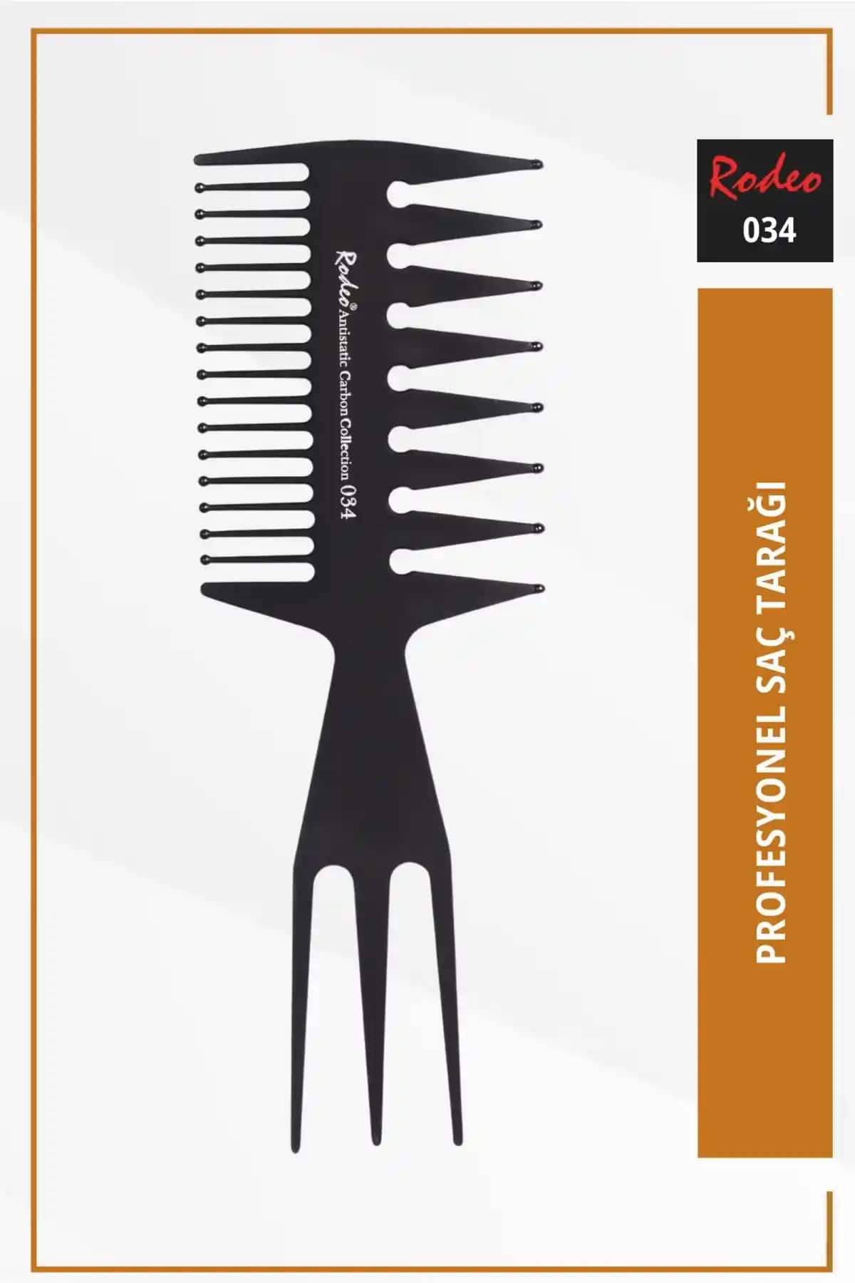 Saç Şekillendirmede Yenilikçi Çözüm: RODEO 034 Tarak Özellikleri ve Kullanımı
