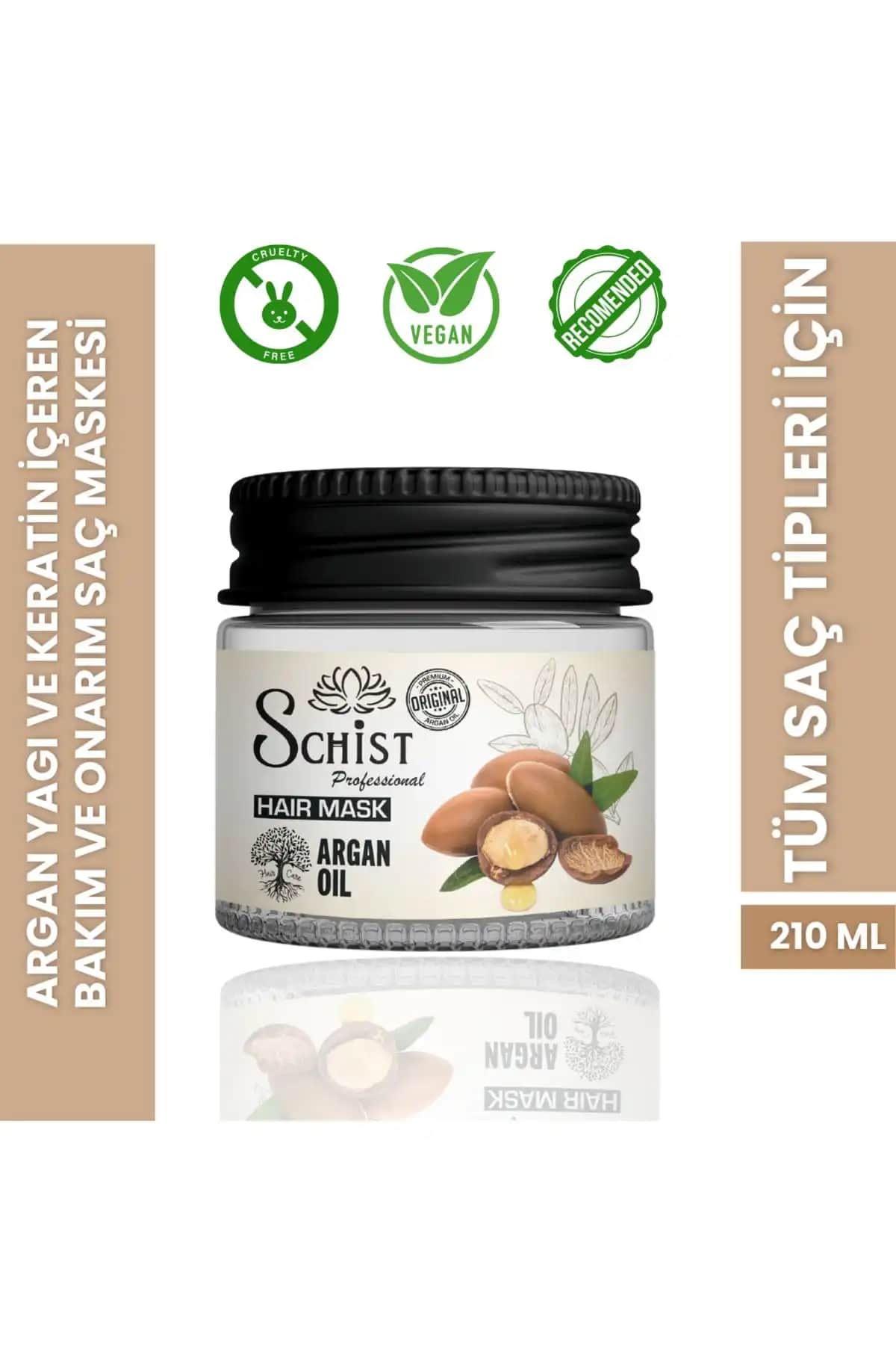 2025'te Saç Bakımında Devrim: Schist Argan Yağlı ve Keratinli Maske