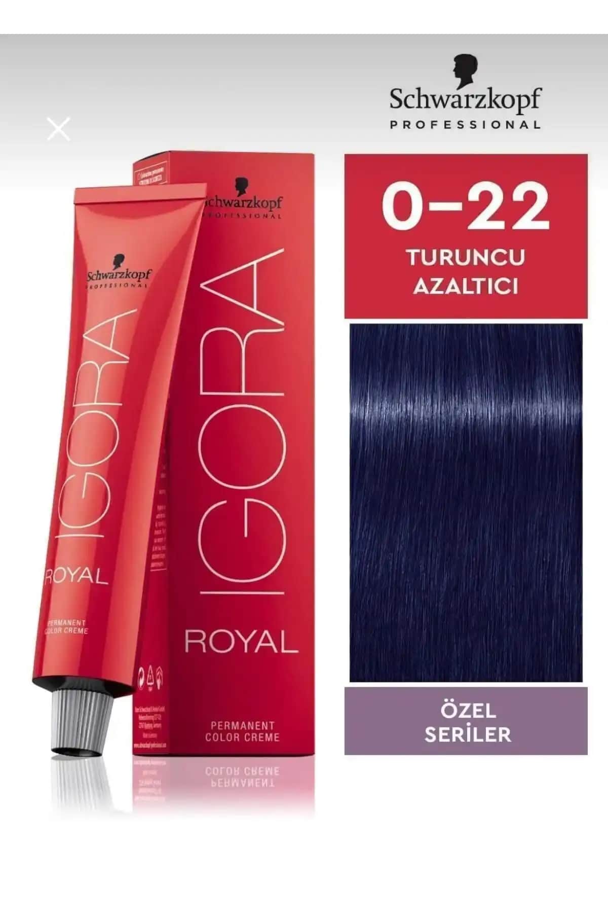 2025'te Schwarzkopf Igora Royal 0.22 ile Turuncu Saç Sorununa Son Verin