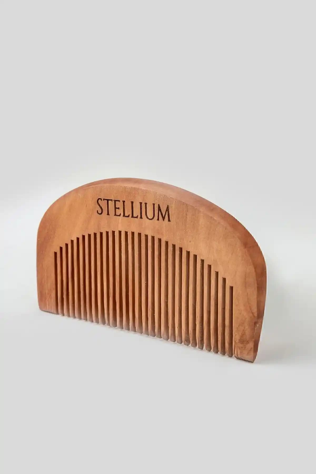 STELLIUM % 100 Doğal Ahşap Şimşir Tarak ile Saç Sağlığınızı Güçlendirin