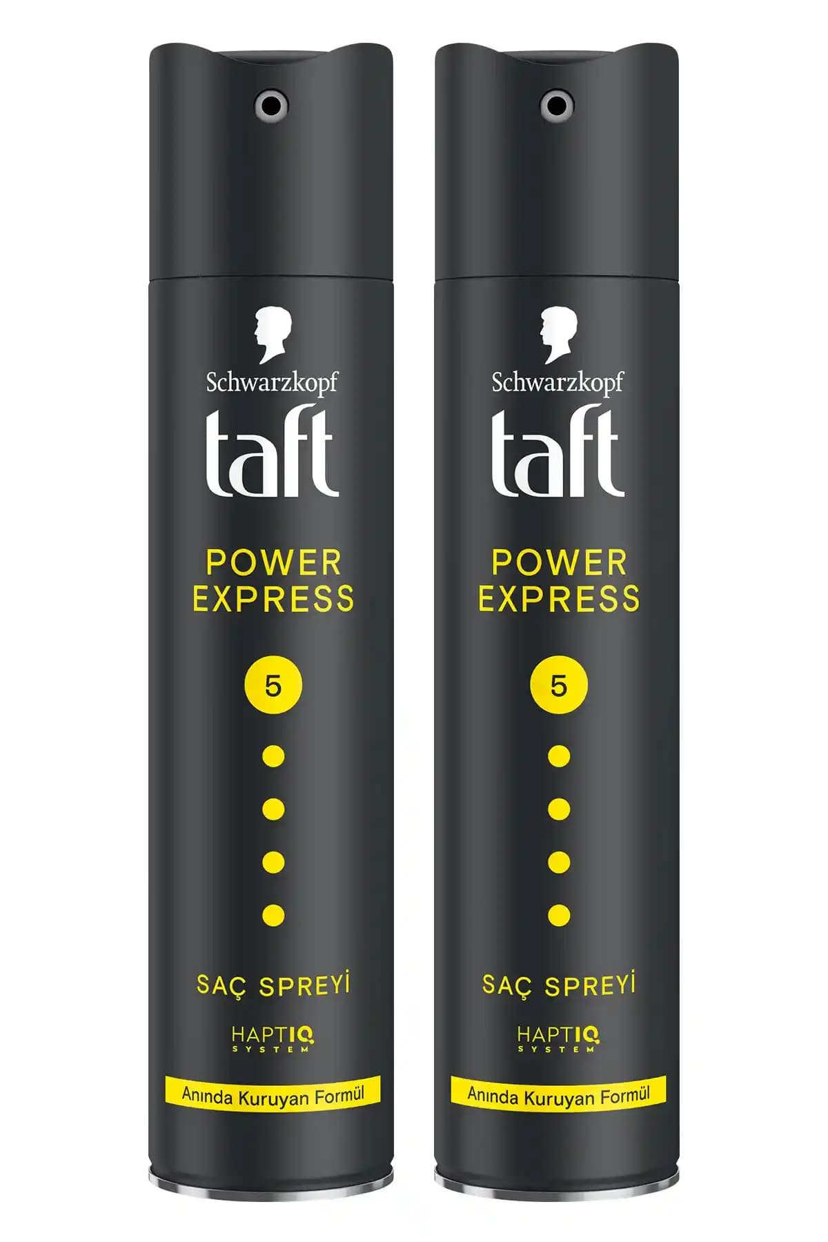 Taft Power Express Saç Spreyi 250ml 2'li Set: Güçlü ve Uzun Süre Kalıcı Saç Koruyucu