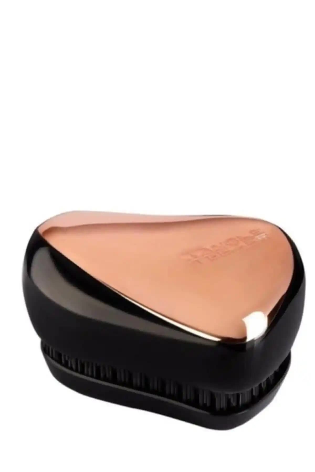 Tangle Teezer Compact Styler Rose Gold Siyah Saç Fırçası Modern ve Şık Tasarım