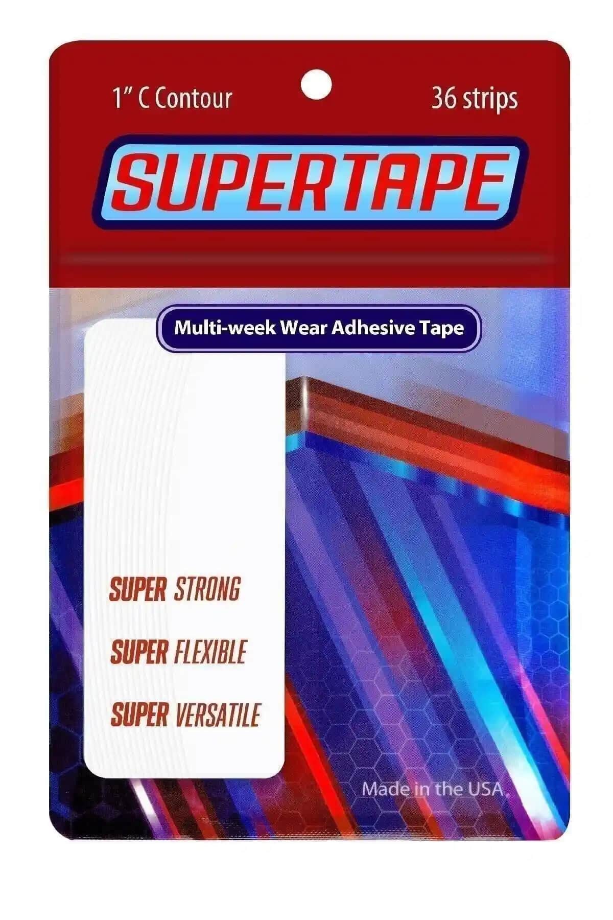 True Tape Supertape Oval Protez Saç Bantı Güçlü Yapışkanlık ve Güvenilirlik Sunar