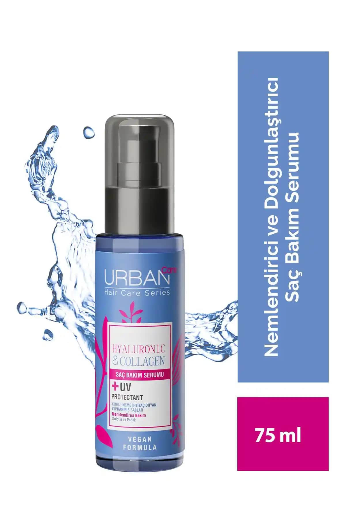 Urban Care Hyaluronik Asit ve Kolajen İçeren Saç Serumu ile Sağlıklı ve Parlak Saçlar