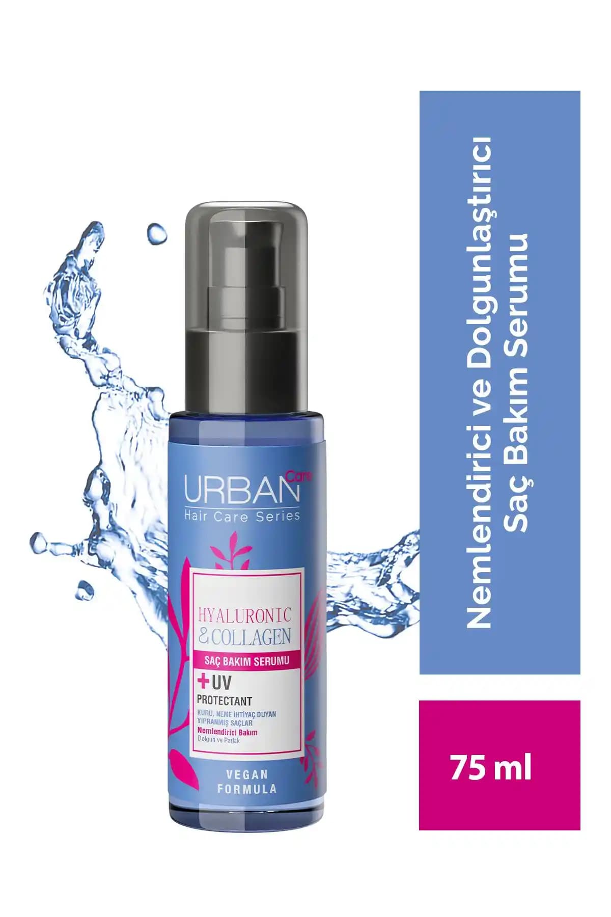 Urban Care Hyaluronik Asit ve Kolajen İçeren Saç Serumu ile Sağlıklı ve Parlak Saçlar