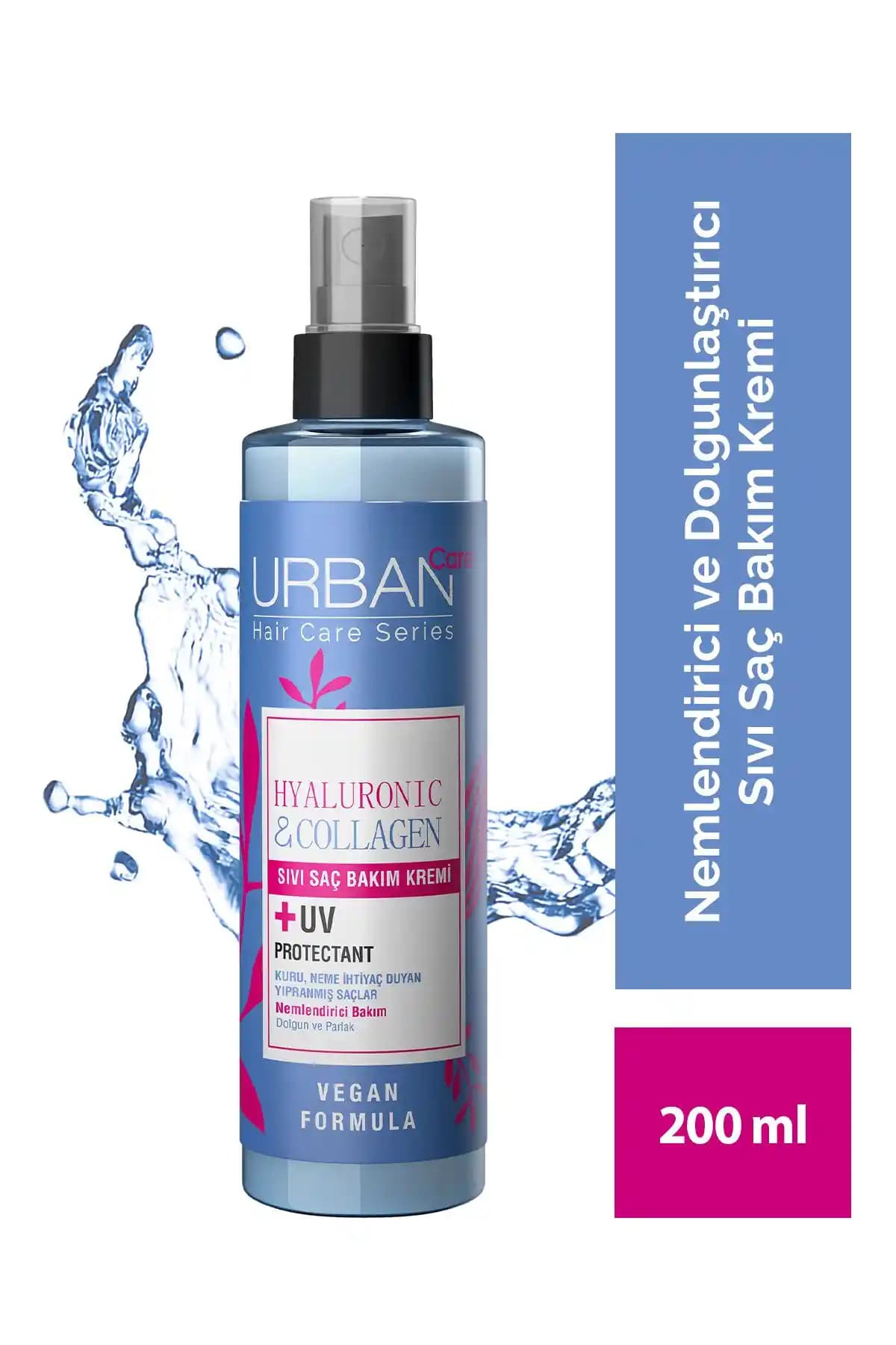 Urban Care Hyaluronik Asit ve Kolajen ile Kuru ve Cansız Saçlara Yenilikçi Bakım