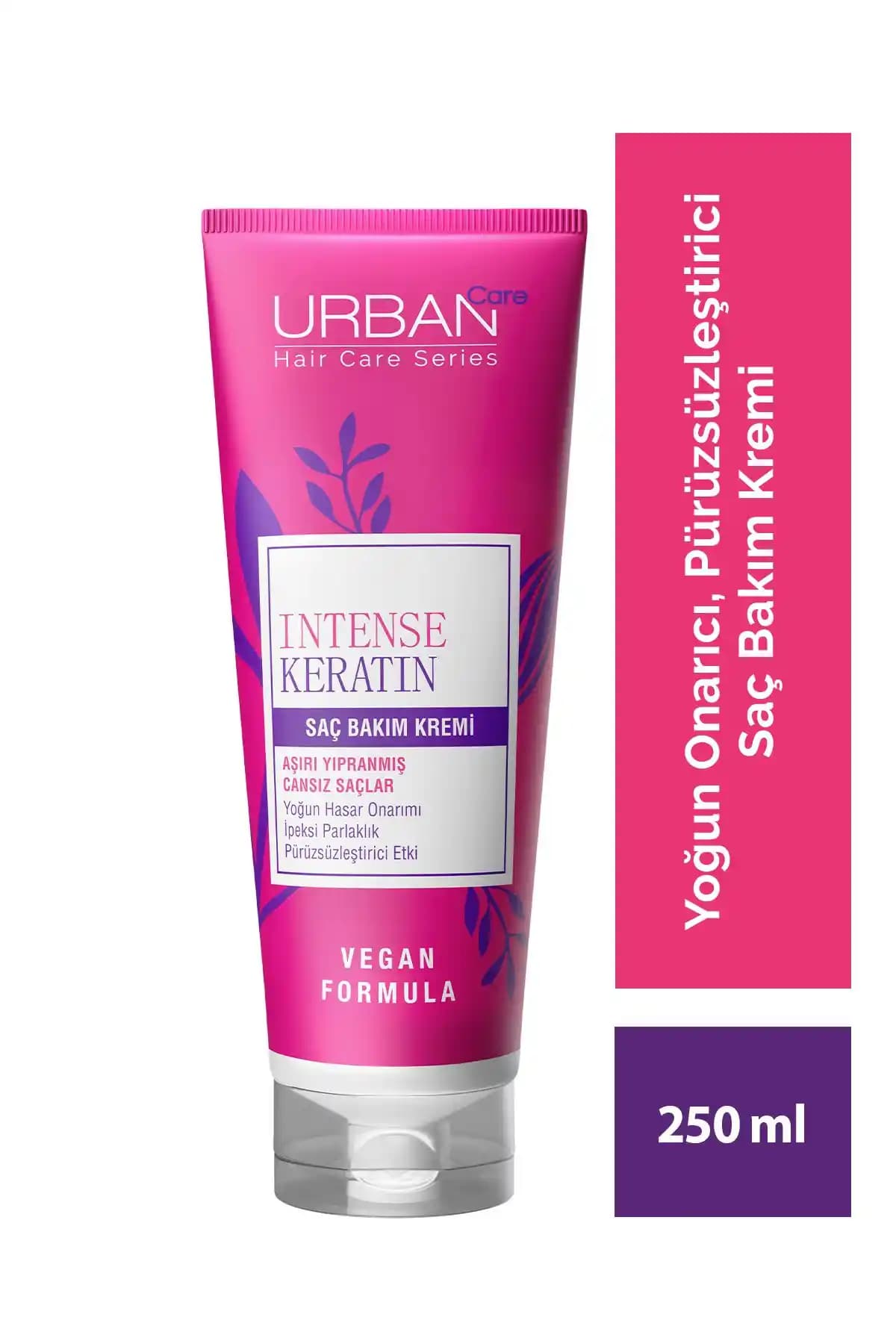 Urban Care Intense & Keratin Vegan Saç Kremi: Güçlendirici ve Onarıcı Bakım Ürünü