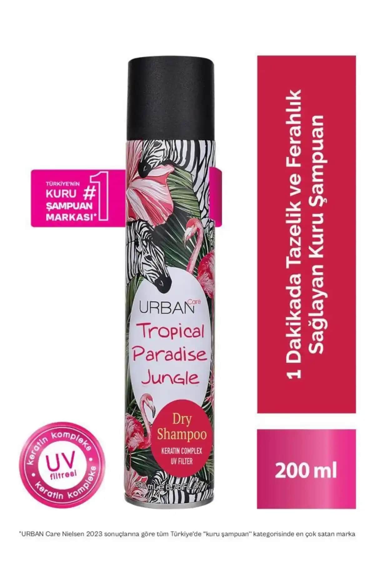 Urban Care Tropik Meyve ve Çiçek Kokulu Hacimlendirici Kuru Şampuan - Doğal ve Etkili Saç Bakımı