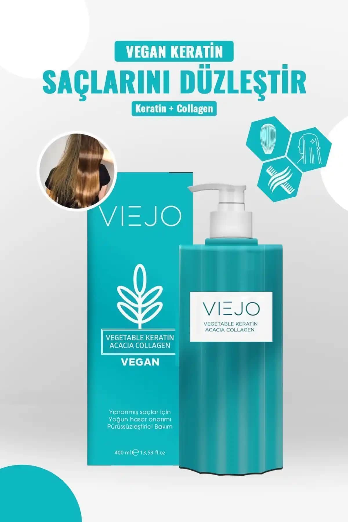 2025'te Saçlarınızda Devrim: Viejo Vegan Keratin ile Doğal Güç
