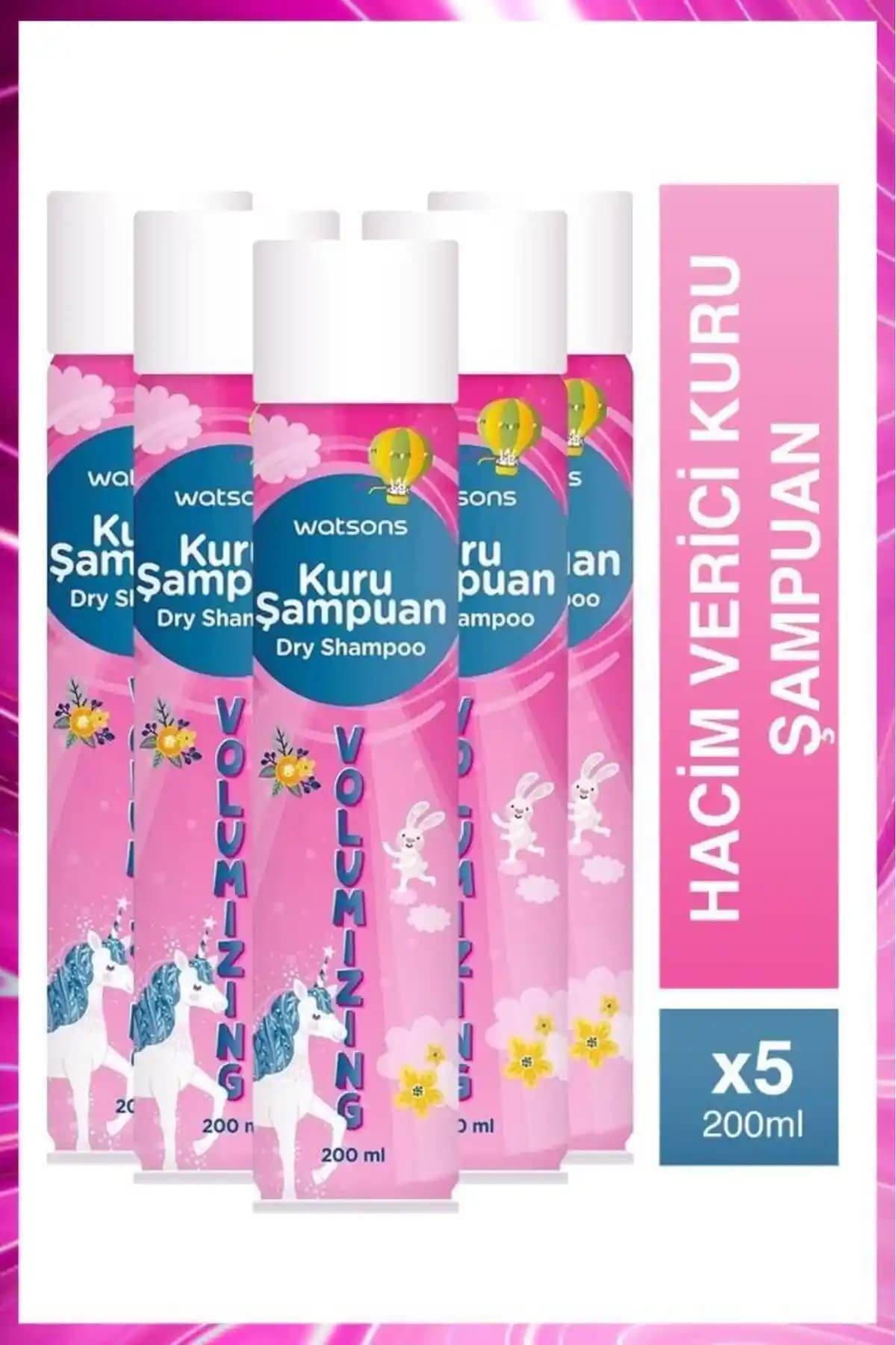Watsons Hacim Verici Kuru Şampuan: Günlük Saç Bakımında Hacim ve Tazelik Sağlar