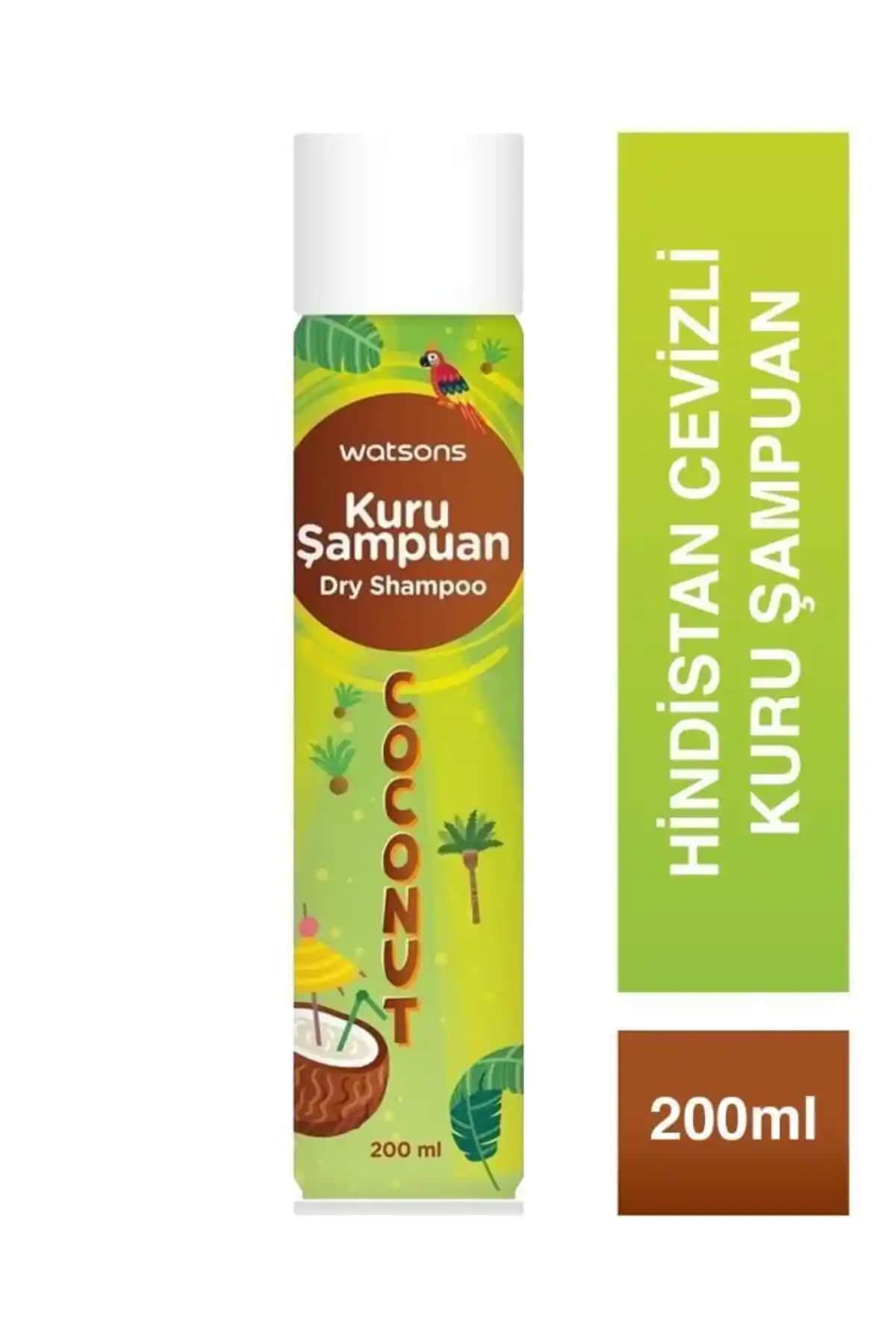 Watsons Hindistan Ceviz Aromalı Kuru Şampuan: Hızlı ve Doğal Saç Tazeleme Çözümü