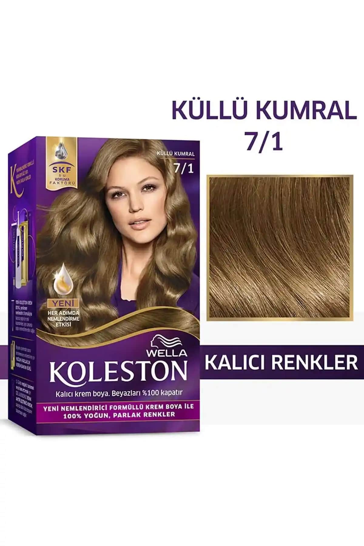 Wella Koleston 7/1 Küllü Kumral Saç Boyası İncelemesi ve Kullanıcı Yorumları