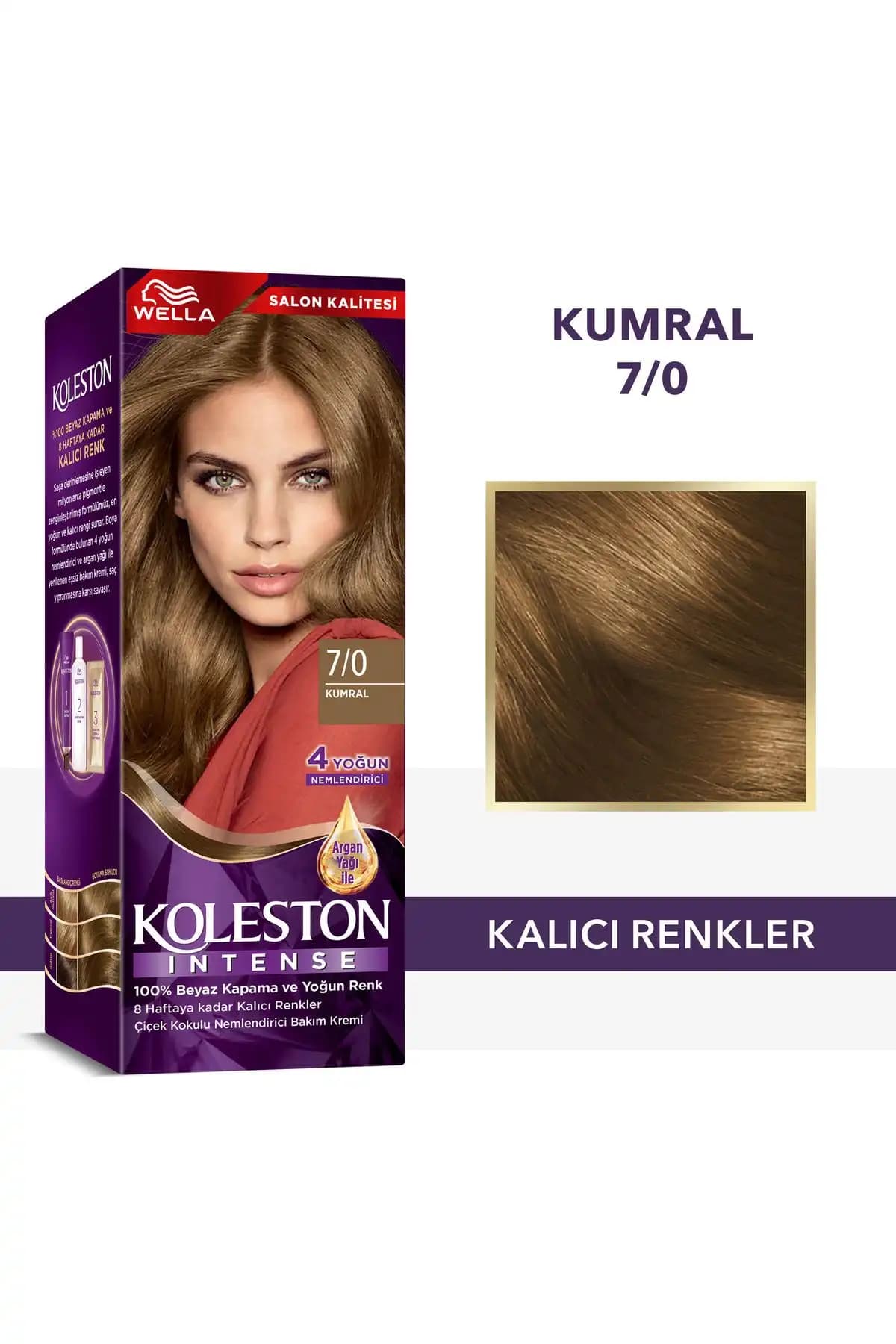 Wella Koleston Intense 7/0 Kumral Saç Boyası: Kalıcı ve Doğal Saç Rengi Sağlayan Ürün