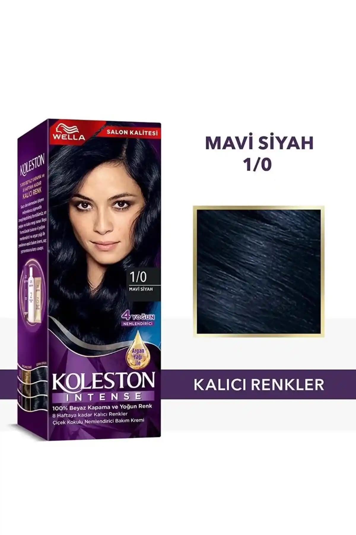 Wella Koleston Intense Mavi Siyah Saç Boyası: Kalıcı ve Canlı Renkler İçin Uygun Seçenek