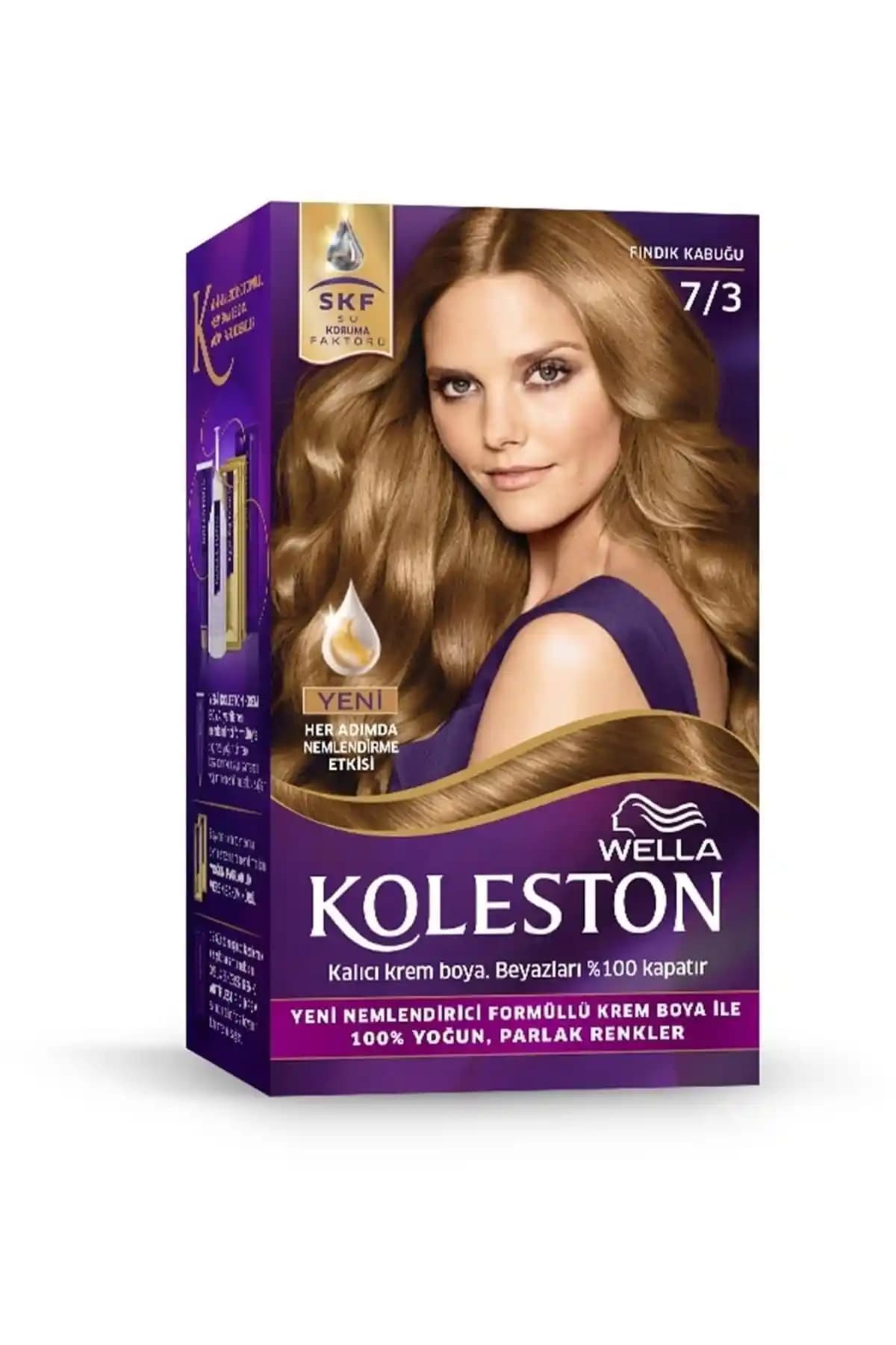 Wella Koleston Kit Saç Boyası 7/3 Fındık Kabuğu: Uzun Süre Kalıcı ve Doğal Tonlar