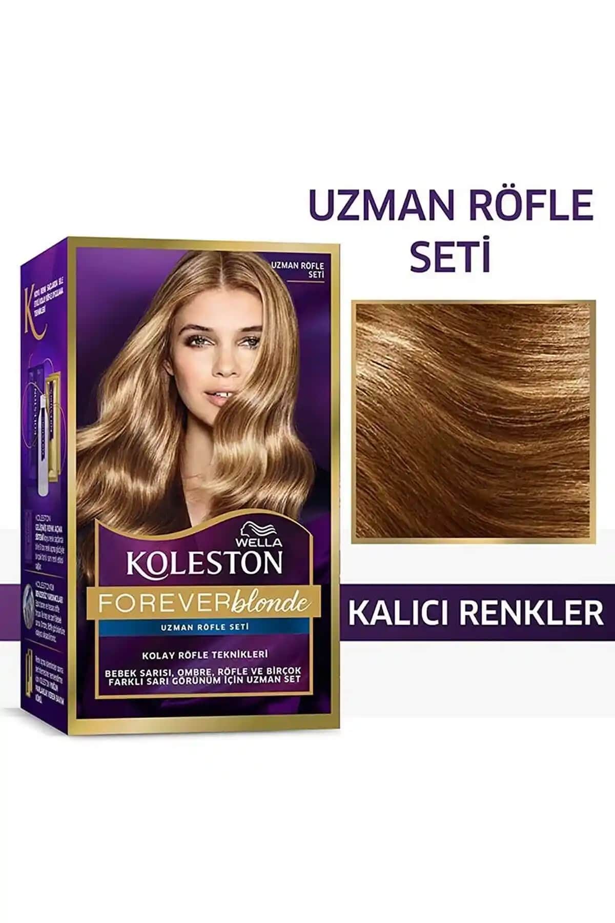 Wella Koleston Kit Saç Boyası Röfle Seti Profesyonel ve Kalıcı Renkler İçin Uygun