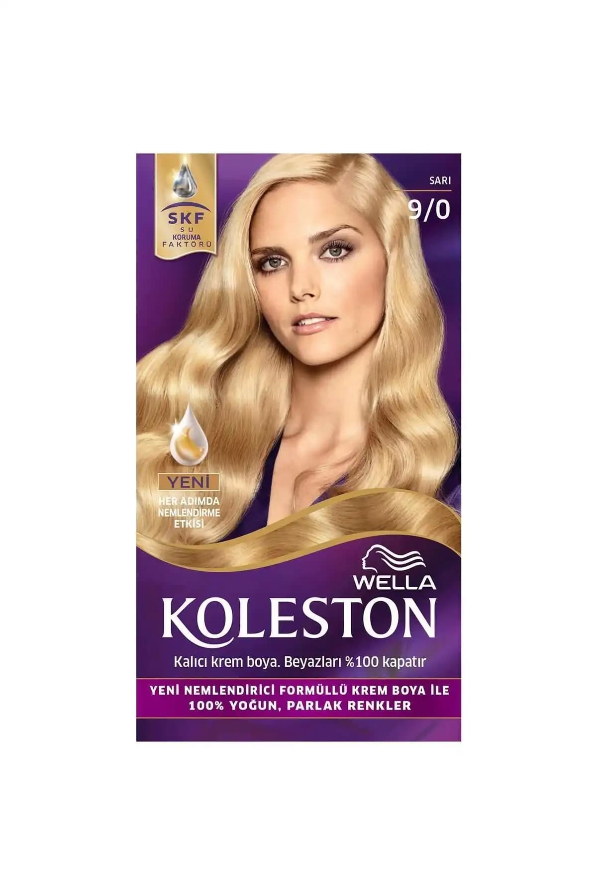 Wella Koleston Kit Sarı 9/0 Saç Boyası Kalıcılık ve Doğal Görünüm Sağlar