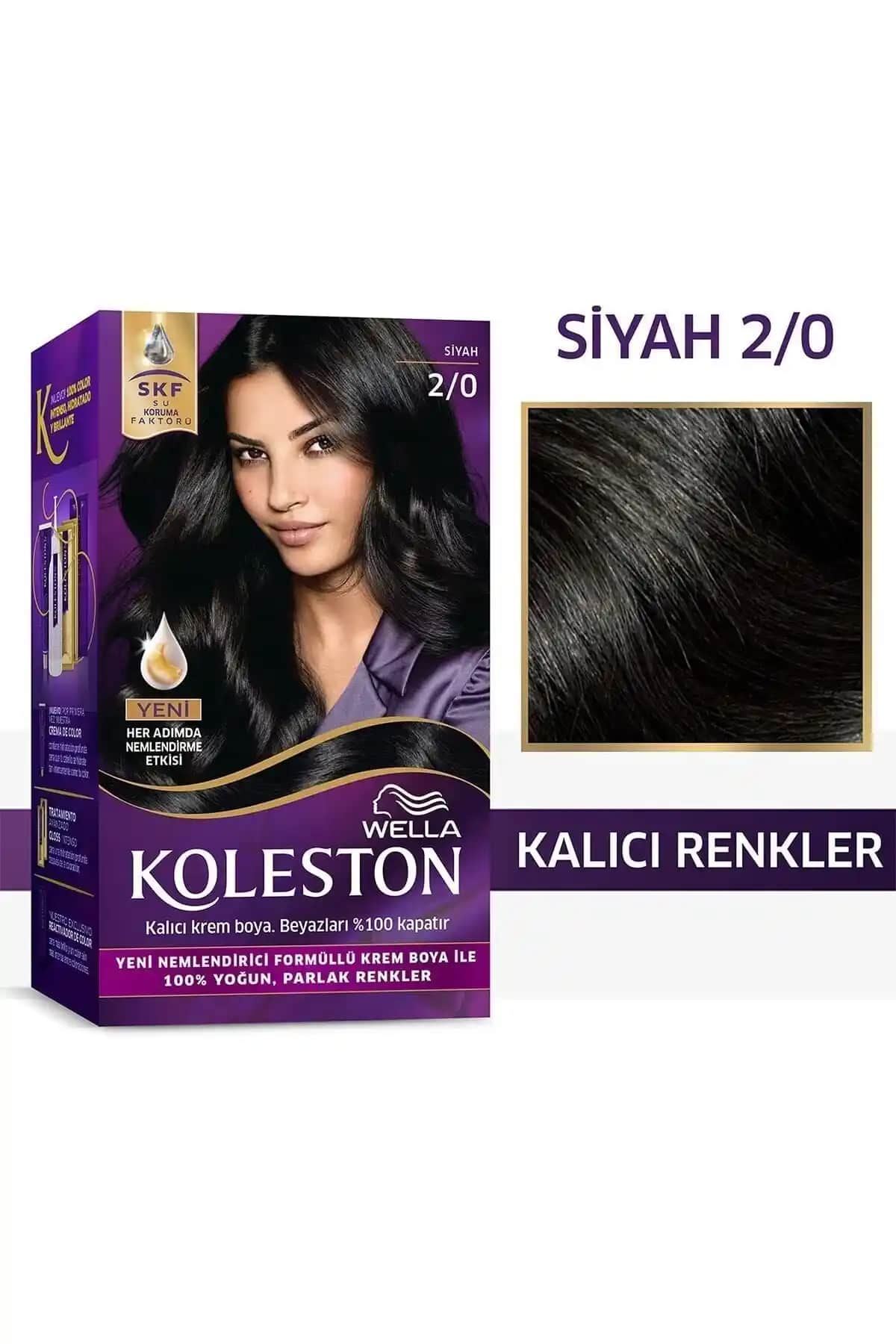 2025'te Wella Koleston Kit 2/0 Siyah ile Kalıcı ve Parlak Saçların Sırrı