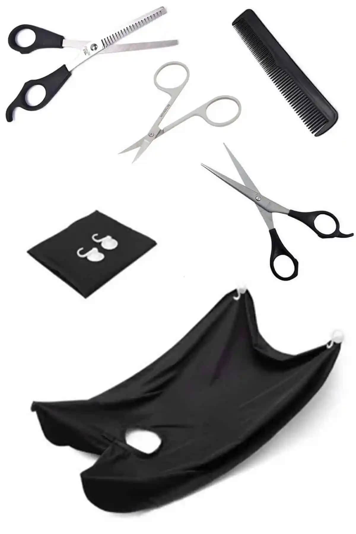 Yayke 5 Parça Kuaför Seti Profesyonel Kullanım İçin Çok Fonksiyonlu Tasarım