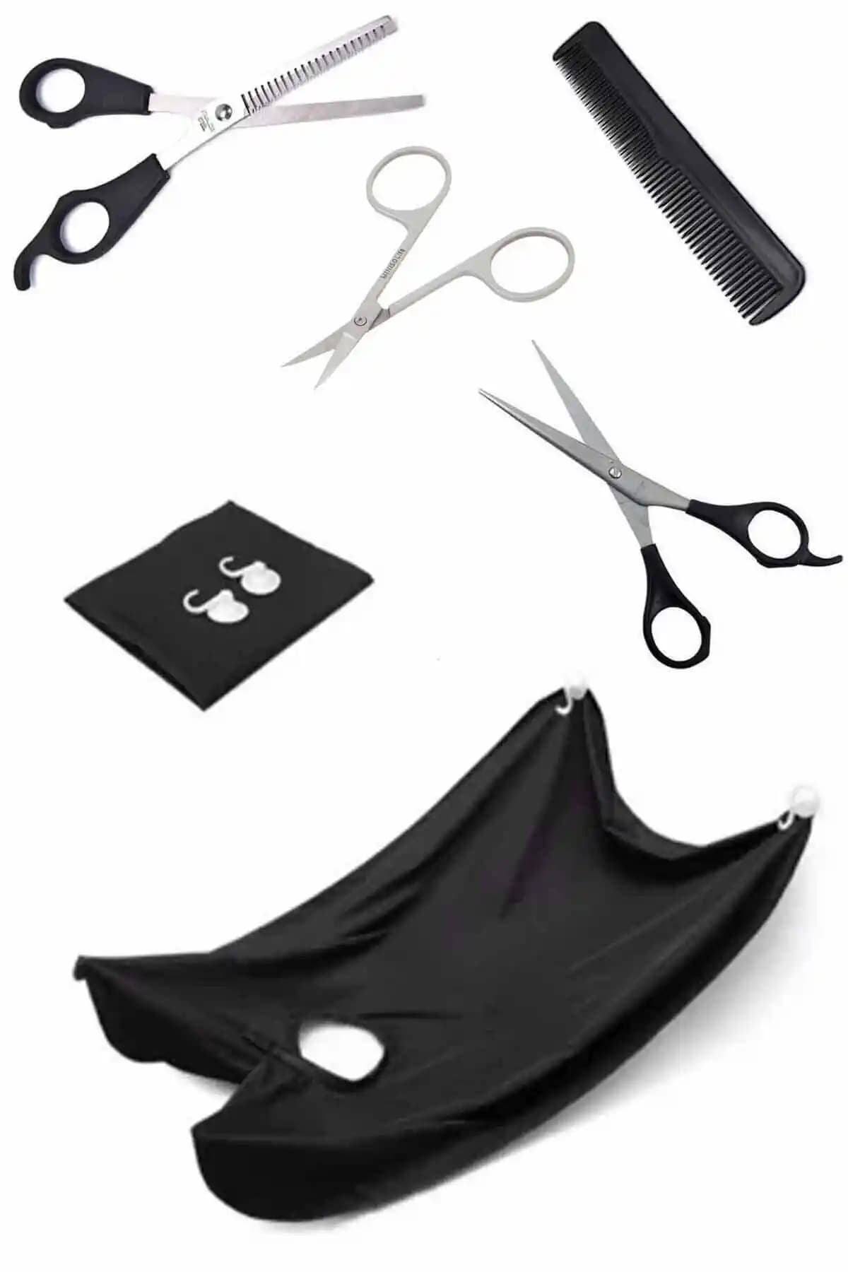 Yayke 5 Parça Kuaför Seti Profesyonel Kullanım İçin Çok Fonksiyonlu Tasarım