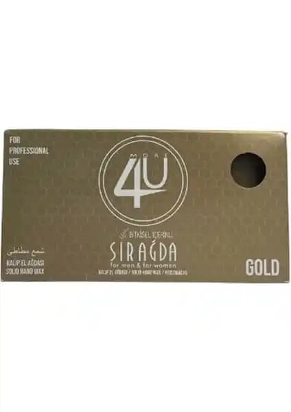 4U Bitkisel Kalıp Sir Ağda Gold ile Evde Güvenli ve Etkili Kıl Alma Deneyimi