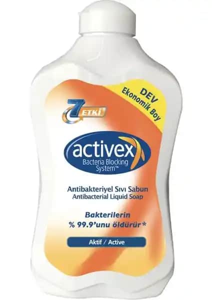 Activex Aktif Antibakteriyel Sıvı Sabun: Güvenli ve Etkili Temizlik Çözümü
