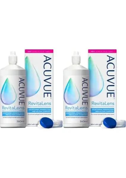 Acuvue 360 ml 2'li Lens Suyu: Göz Sağlığı ve Konfor İçin Güvenilir Çözüm