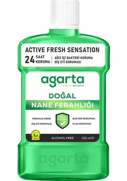 Agarta 250 ml Ağız Bakım Suyu: Doğal ve Ferahlatıcı Ağız Hijyeni Çözümü