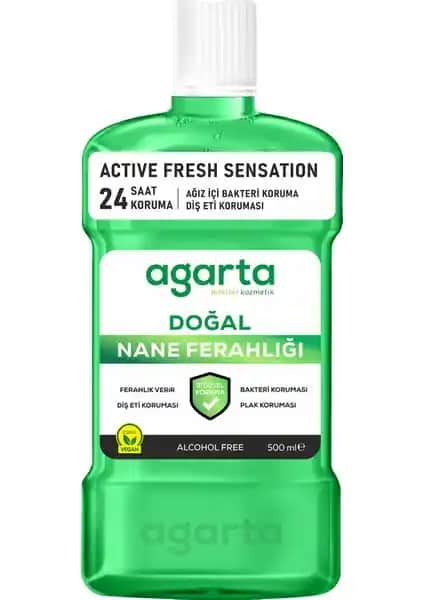 Agarta Ağız Bakım Suyu: Doğal ve Ferahlatıcı Ağız Hijyeni İçin Güvenilir Seçenek