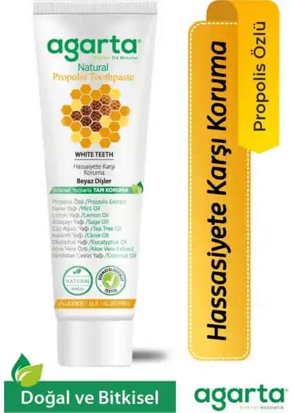 Agarta Doğal Propolis Diş Macunu: Güçlendiren ve Ferahlatan Ağız Bakım Ürünü