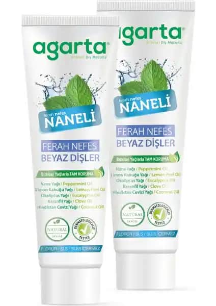 Agarta Doğal Yoğun Naneli Florürsüz Ferah Nefes Diş Macunu Ürün Özellikleri ve Kullanım Avantajları