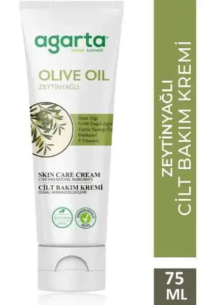 Agarta Doğal Zeytinyağlı Nemlendirici Krem ile Sağlıklı ve Parlak Cilt Bakımı