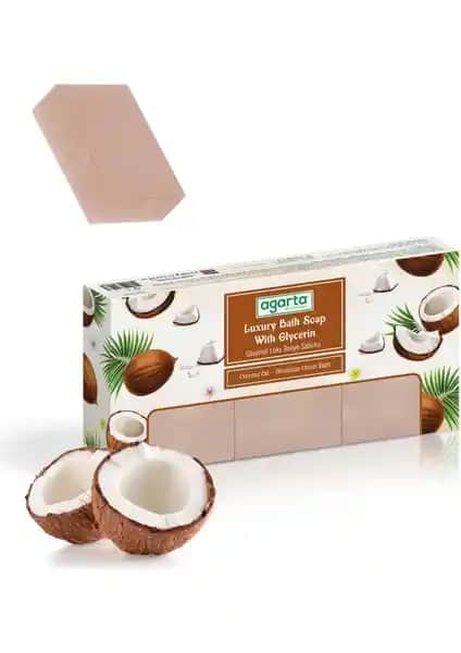 Agarta El Yapımı Doğal Hindistan Cevizi Sabunu Cilt ve Saç Bakımında Doğal Çözüm