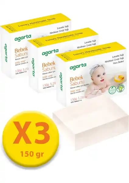Agarta Göz Yakmayan Doğal Bebek Sabunu: Güvenli ve Hassas Ciltler İçin Doğal Temizlik Ürünü