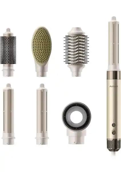 Airbot 6'lı Çok Yönlü Aria Hyperstyler ile Profesyonel ve Pratik Saç Şekillendirme Çözümü