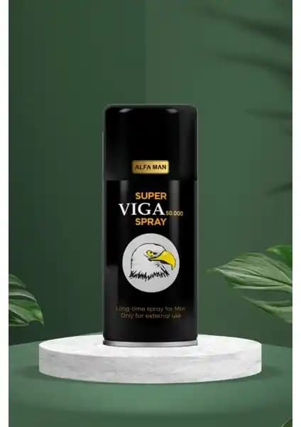 Alfa Man Vigga 50000 Sprey Erkekler İçin Doğal Güç ve Güven Artırıcı Ürün