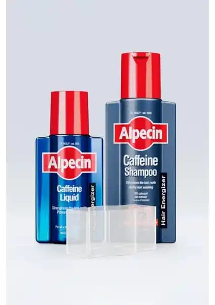 Alpecin Kafein Şampuan ve Likit Seti Saç Dökülmesine Karşı Etkili Çözüm