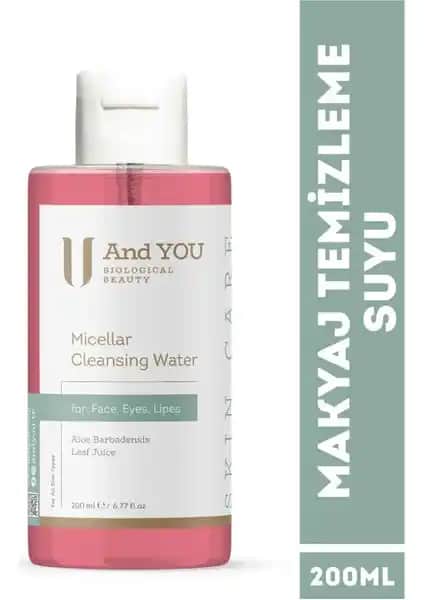 And You Micellar Temizleme Suyu: Hassas ve Etkili Günlük Cilt Temizliği Çözümü