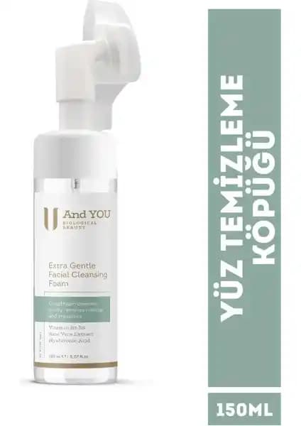 And You Yüz Temizleme Köpüğü Cilt Bakımında Nazik ve Etkili Temizlik Çözümü