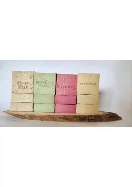 Armesa Doğal Üretim Sabunu Karışık Seti Çeşitli Bitkisel Özlerle Güçlü ve Güvenli Temizlik