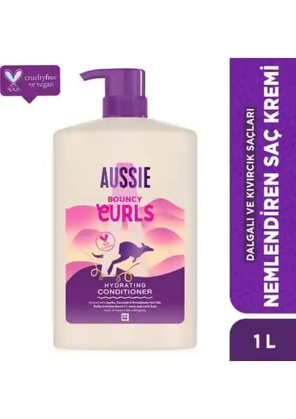 Aussie Bouncy Curls Dalgalı ve Kıvırcık Saçlar İçin Nemlendirici Saç Kremi Özellikleri ve Faydaları