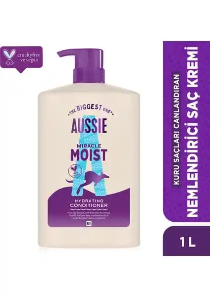 Aussie Miracle Moist Kuru Saçlar İçin Nemlendirici ve Güçlendirici Saç Kremi Özellikleri