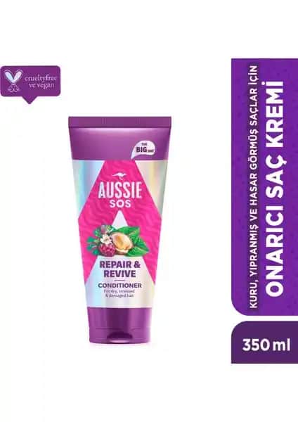 Aussie Sos Repair & Revive Saç Kremi: Yıpranmış ve Kuru Saçlar İçin Güçlendirici Bakım