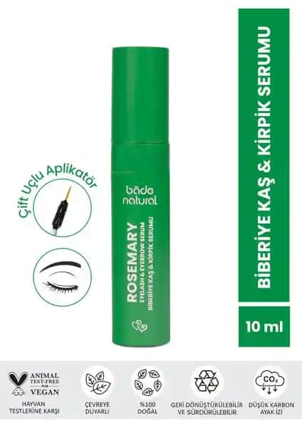Bade Natural Biberiye Kaş ve Kirpik Serumu: Doğal ve Güçlü Bakım İçin Etkili Çözüm