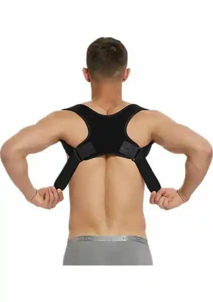 Baffhome Kamburluk Önleyici Manyetik Spor Dik Duruş Korsesi Sağlıklı Duruş ve Rahatlık İçin