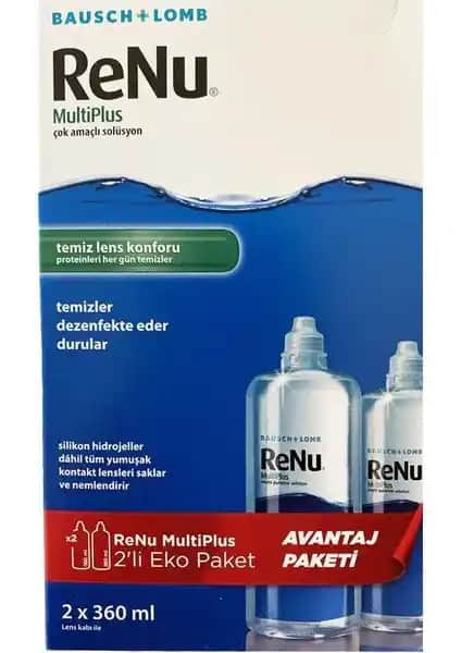 Bausch + Lomb Renu Multiplus Çok Amaçlı Kontakt Lens Çözeltisi Ürün Özellikleri ve Kullanım Avantajları