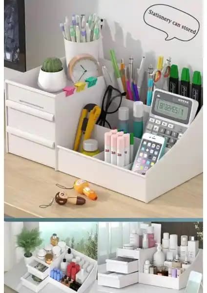 Bayev Rose Masa Üstü Düzenleyici: Şık ve Fonksiyonel Organizasyon Çözümü