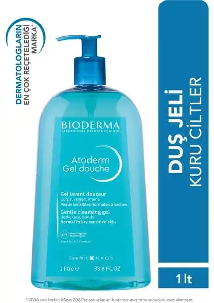 Bioderma Atoderm Shower Gel Kuru ve Hassas Ciltler İçin Güvenli Temizlik ve Nemlendirme Ürünü